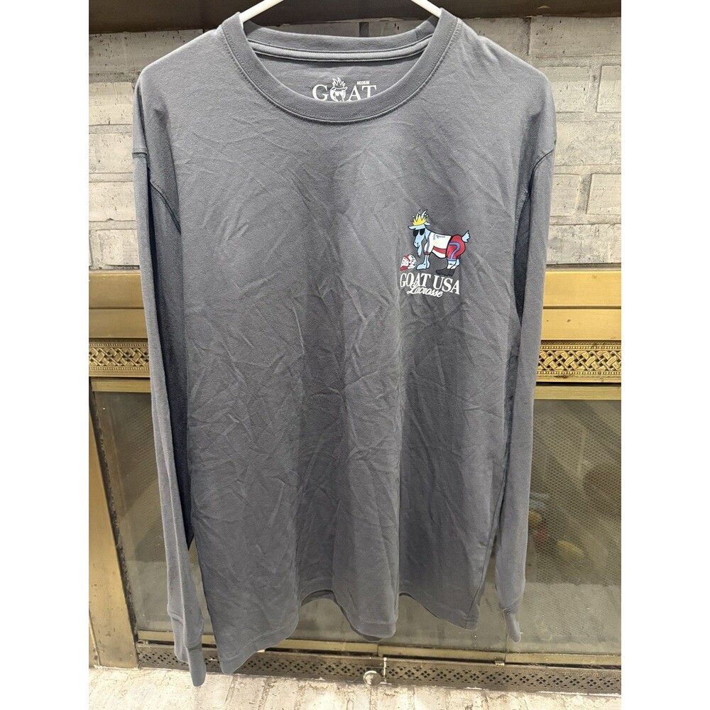 GOAT USA Lacrosse Long Sleeve T Shirt Size Medium